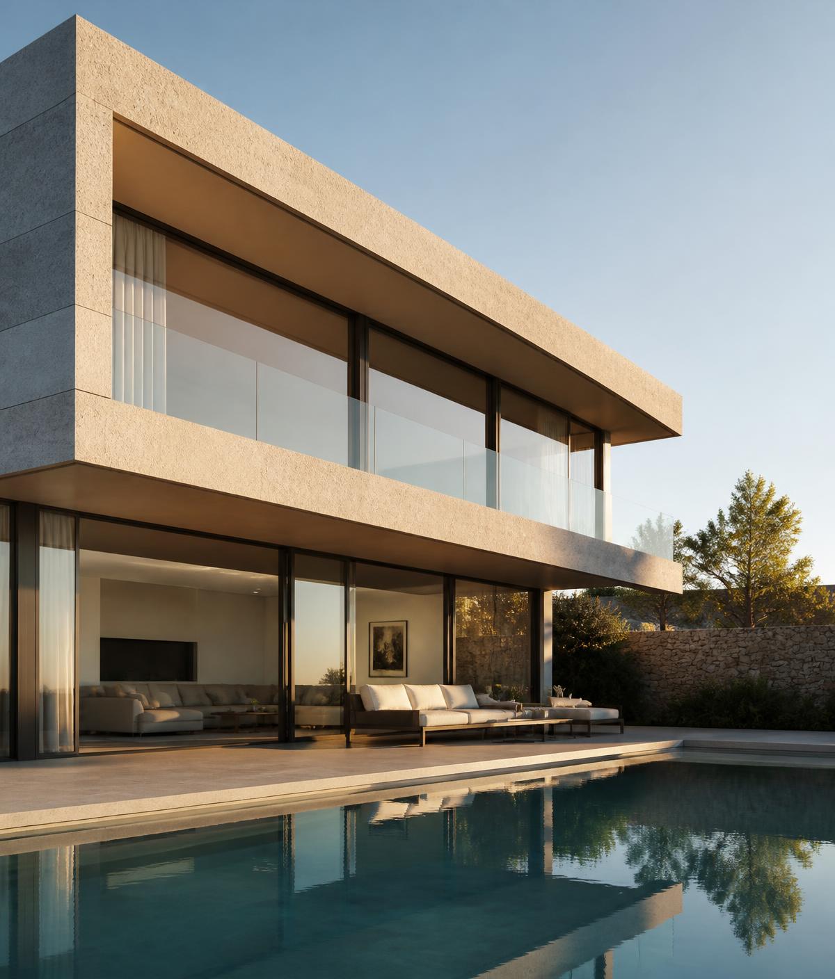 Arquitetura contemporânea portuguesa de alto padrão
